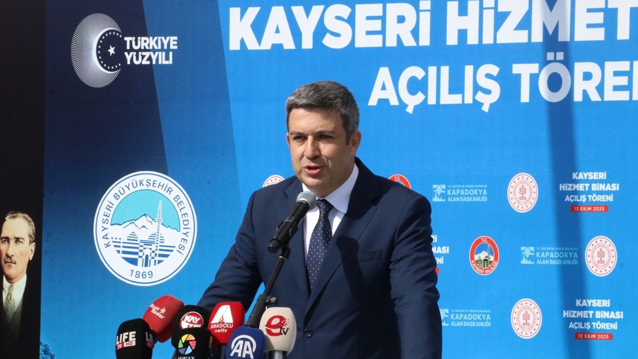 Kapadokya Alan Başkanlığı'nın Kayseri Hizmet Binası Açıldı