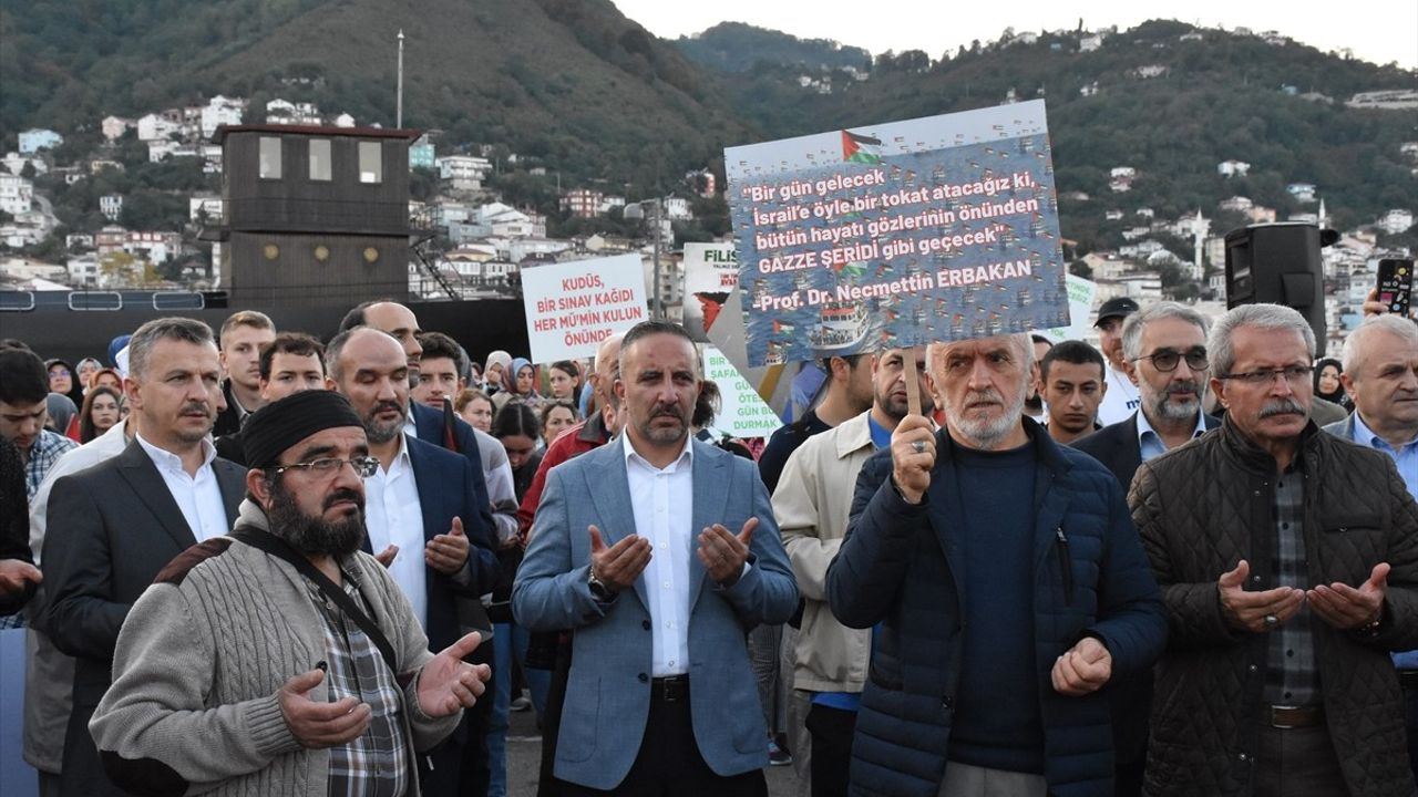 Karadeniz'den Filistin'e Destek: Denizcilerin Yükselen Sesi