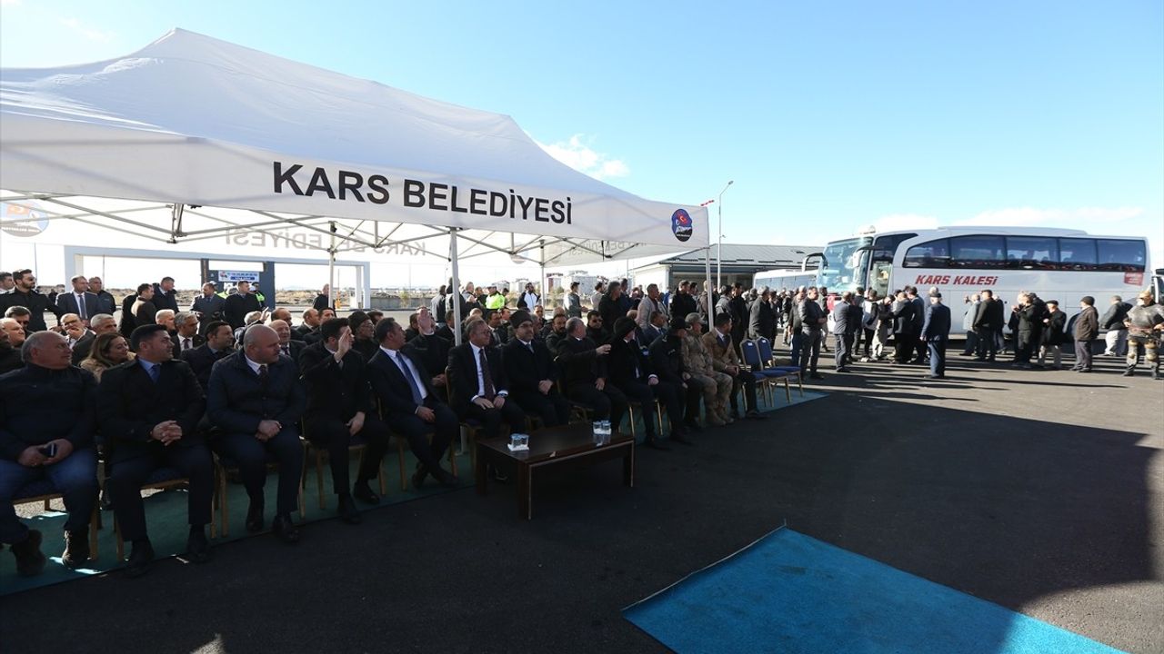Kars Şehirlerarası Otobüs Terminali Açıldı