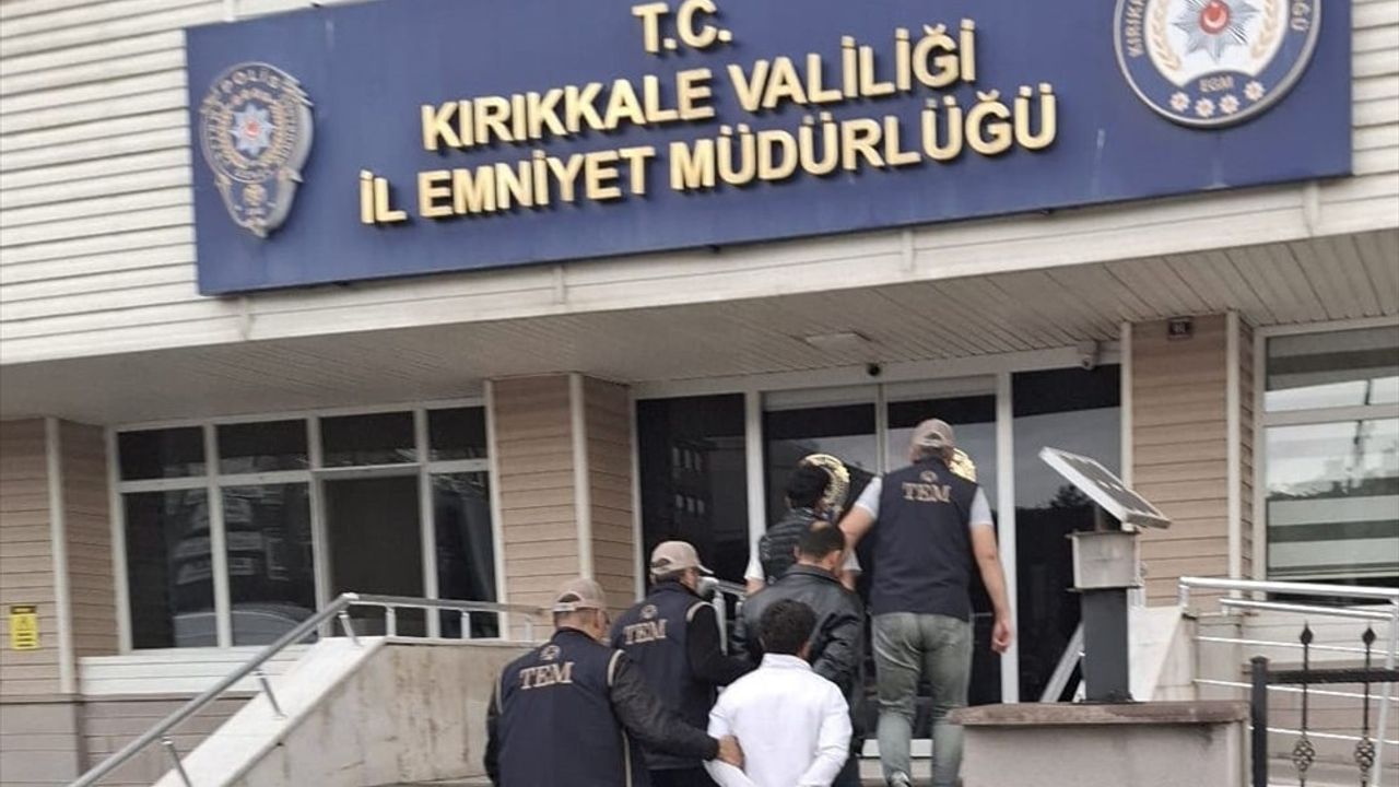 Kırıkkale'de PKK/KCK'ya Yönelik Operasyonda 3 Yabancı Şüpheli Yakalandı