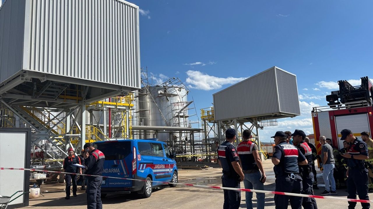 Kocaeli'deki İş Kazasında 2 Kişi Hayatını Kaybetti