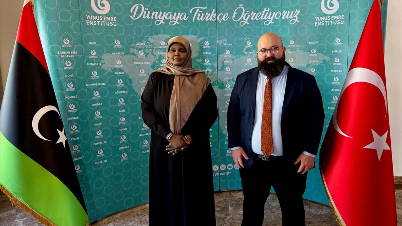 Libya Kültür Bakanı Trablus’ta Yunus Emre Enstitüsü'nü Ziyaret Etti
