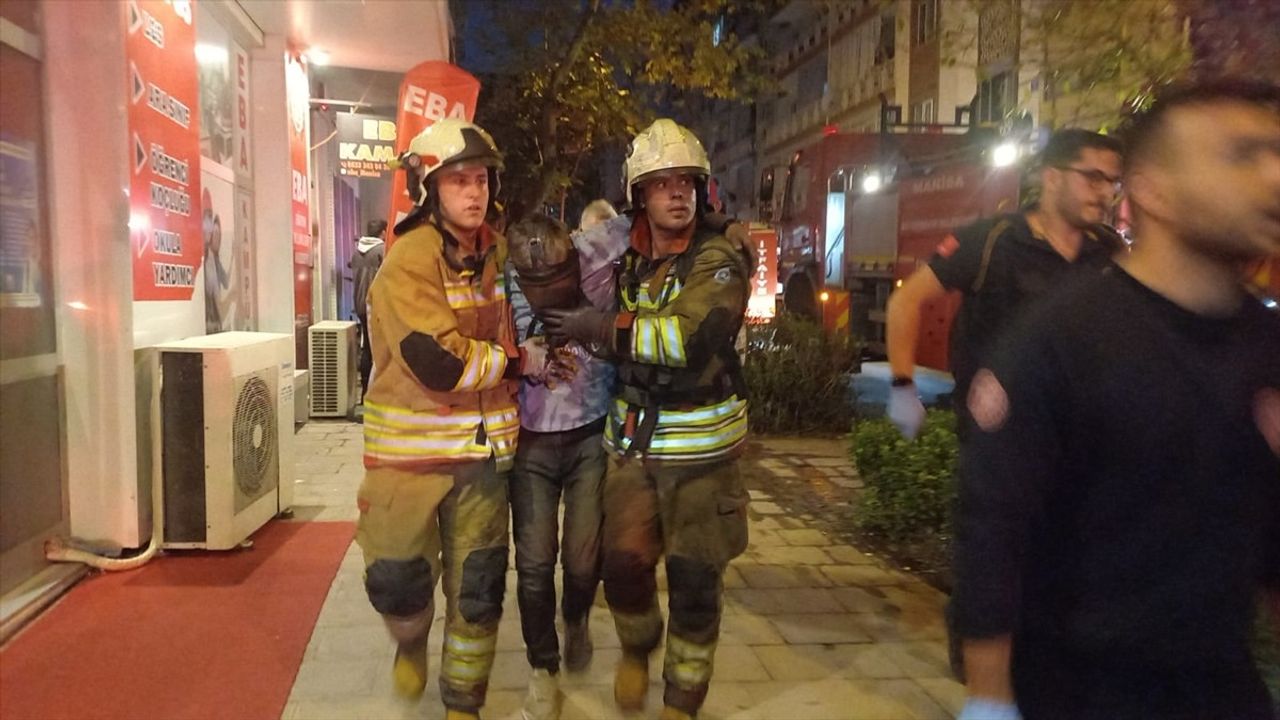 Manisa'da Tartışma Sonrası Ev Yangını