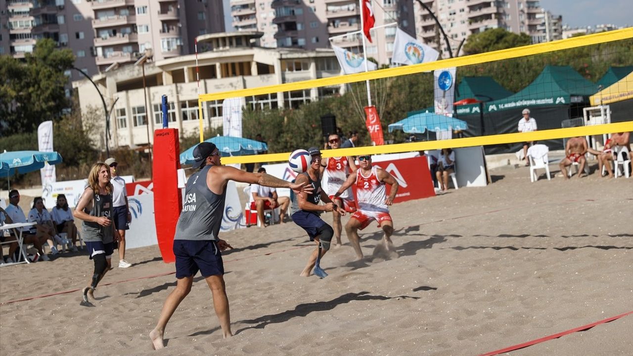Mersin'de Dünya Bedensel Engelliler Plaj Oyunları Sonuçlandı