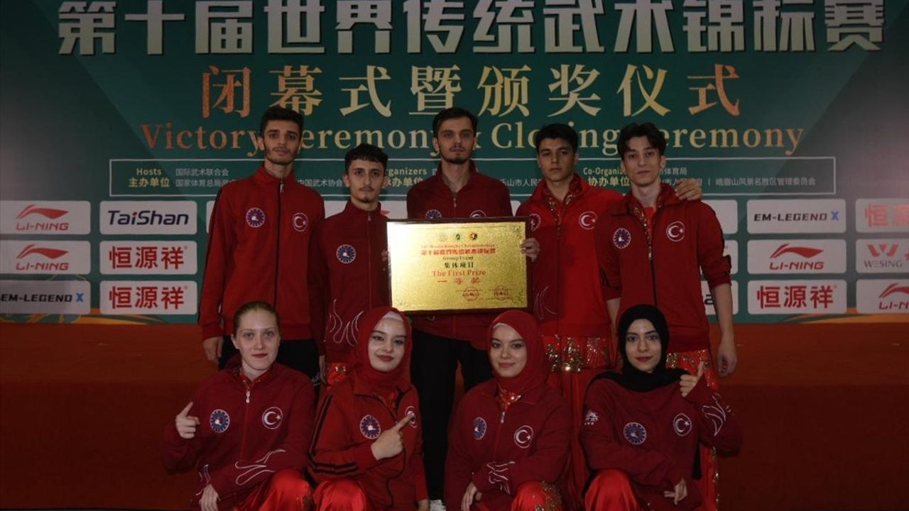 Milli Kung Fu Takımı Dünya Şampiyonu Olmayı Başardı