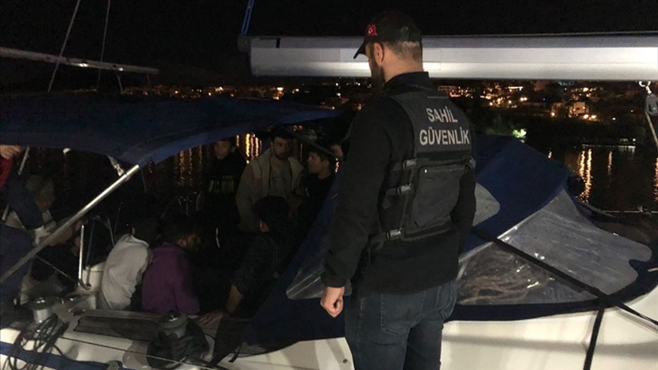 Muğla Açıklarında 106 Düzensiz Göçmen Yakalandı