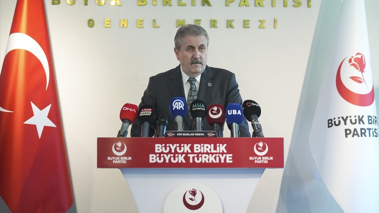 Mustafa Destici'den İsrail'e Sert Tepki