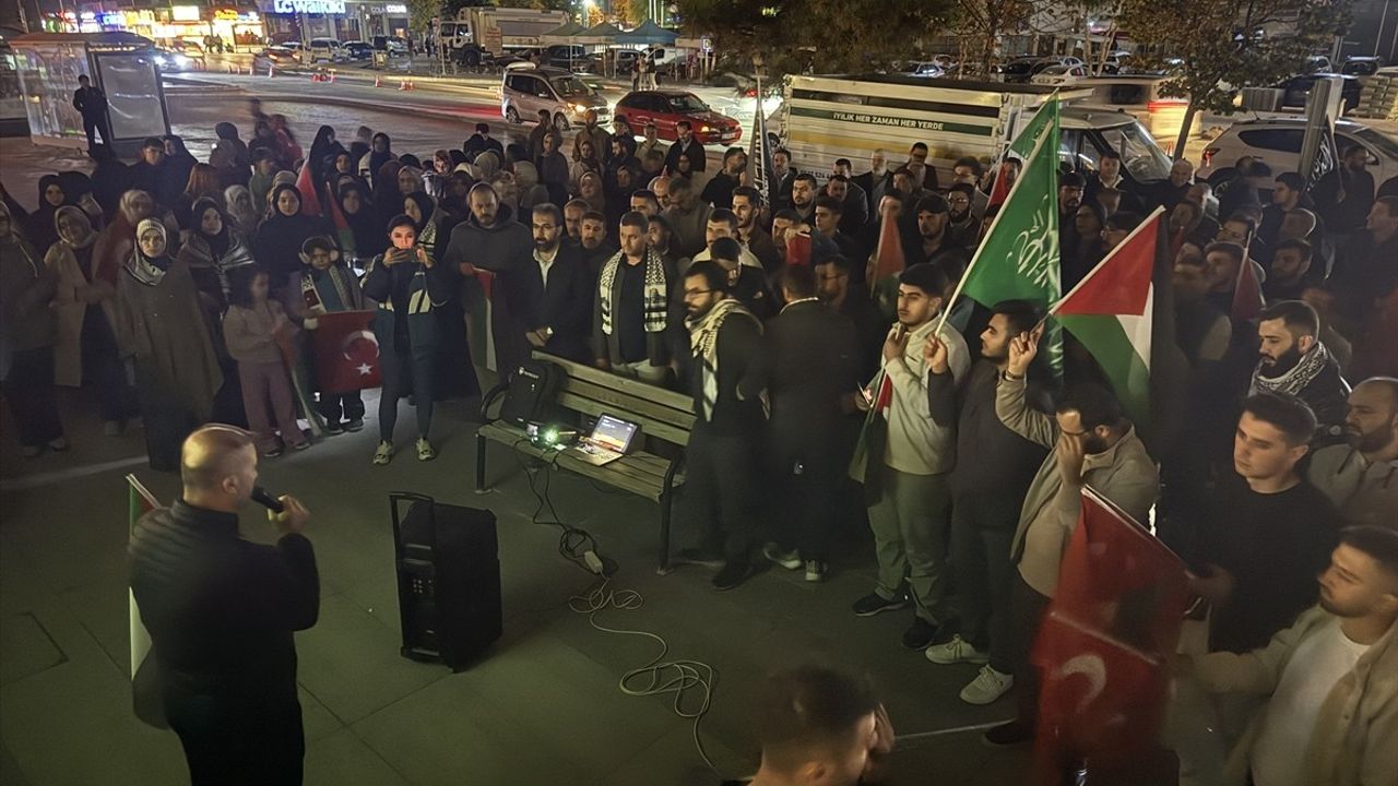 Nevşehir ve Niğde'de İsrail'in Saldırılarına Tepki Gösterildi