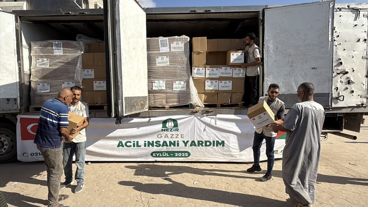 Nezir Derneği Gazze'ye Yardım Eli Uzattı