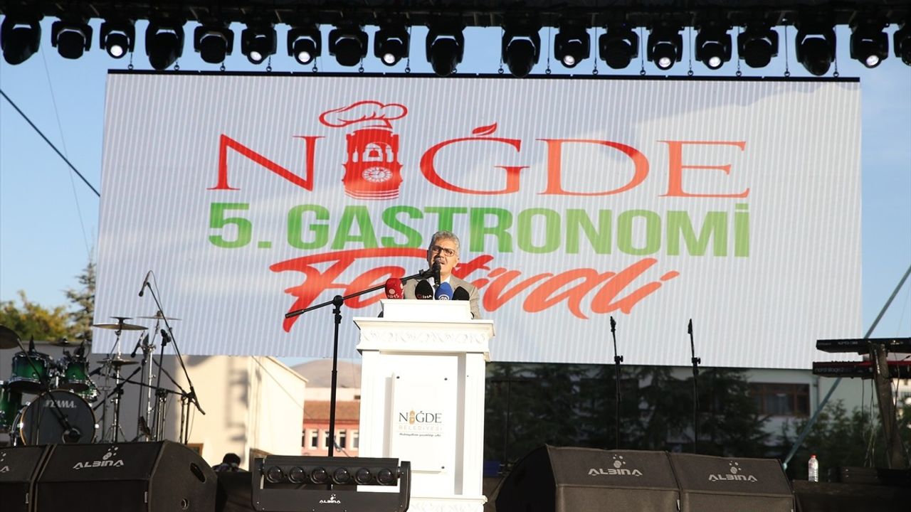 Niğde'de 5. Gastronomi Festivali Coşkuyla Başladı