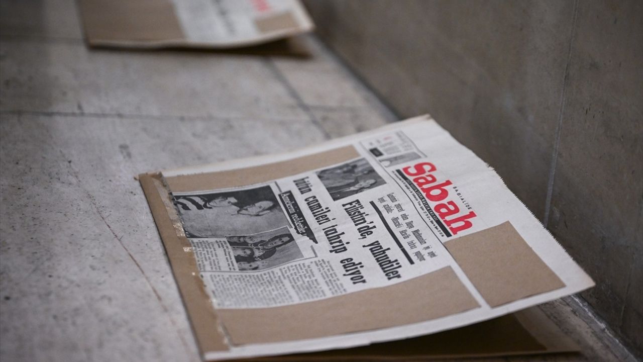 ODTÜ'de Filistin İnsani Durumunu Anlatan Sergi Açıldı