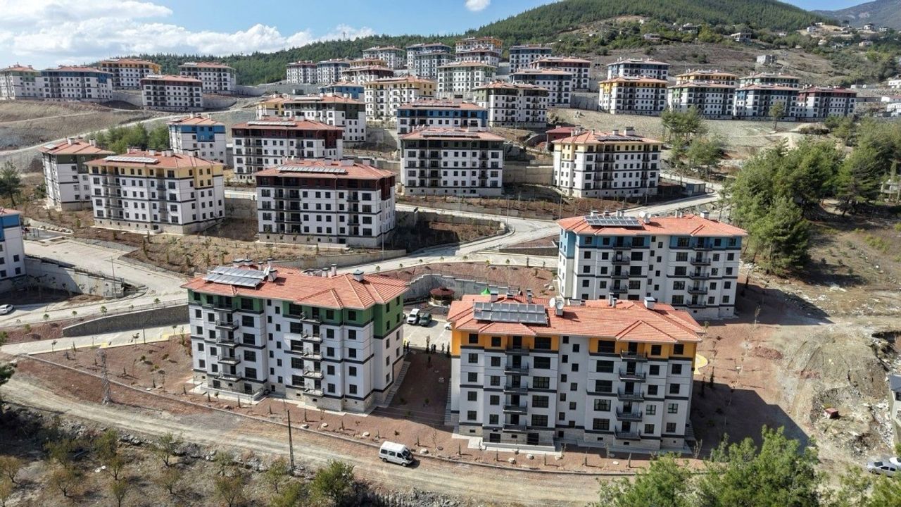 Osmaniye'de 819 Deprem Konutu Hızla Tamamlanıyor