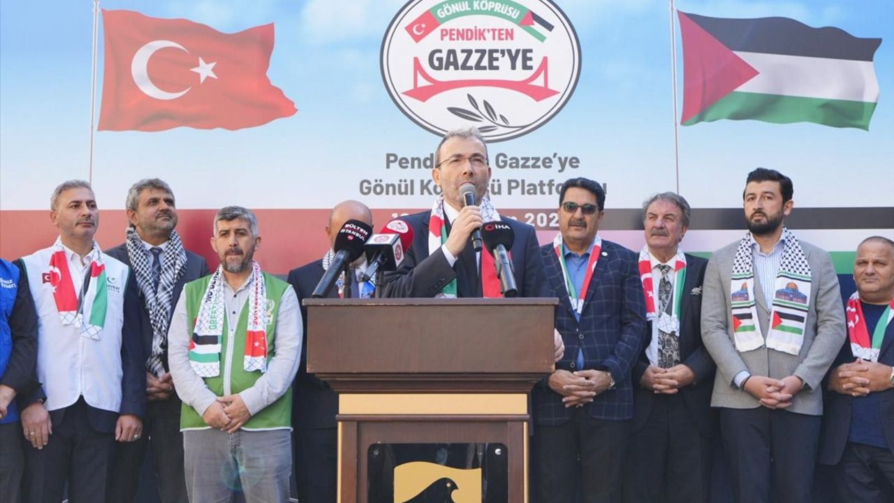 Pendik'ten Gazze'ye Gönül Köprüsü Etkinliği Duyuruldu