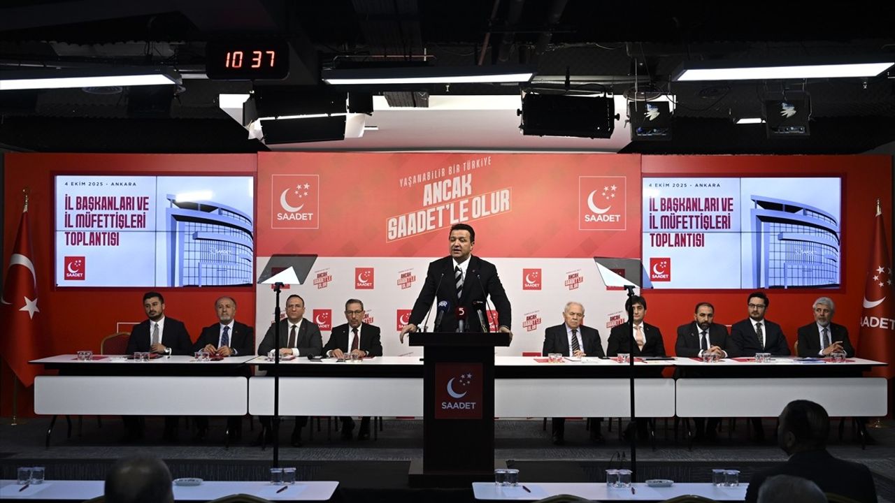 Saadet Partisi Genel Başkanı Mahmut Arıkan'dan İsrail Açıklamaları