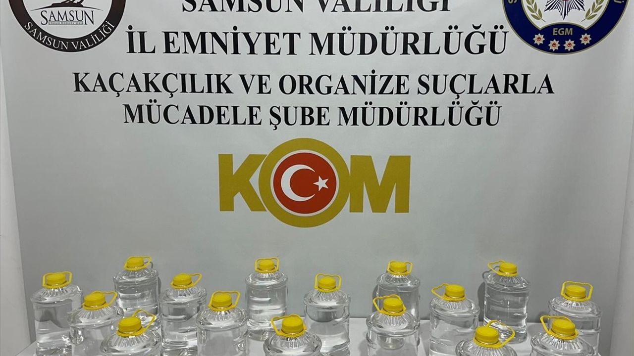 Samsun'da Kaçakçılık Operasyonu: 2 Zanlı Yakalandı