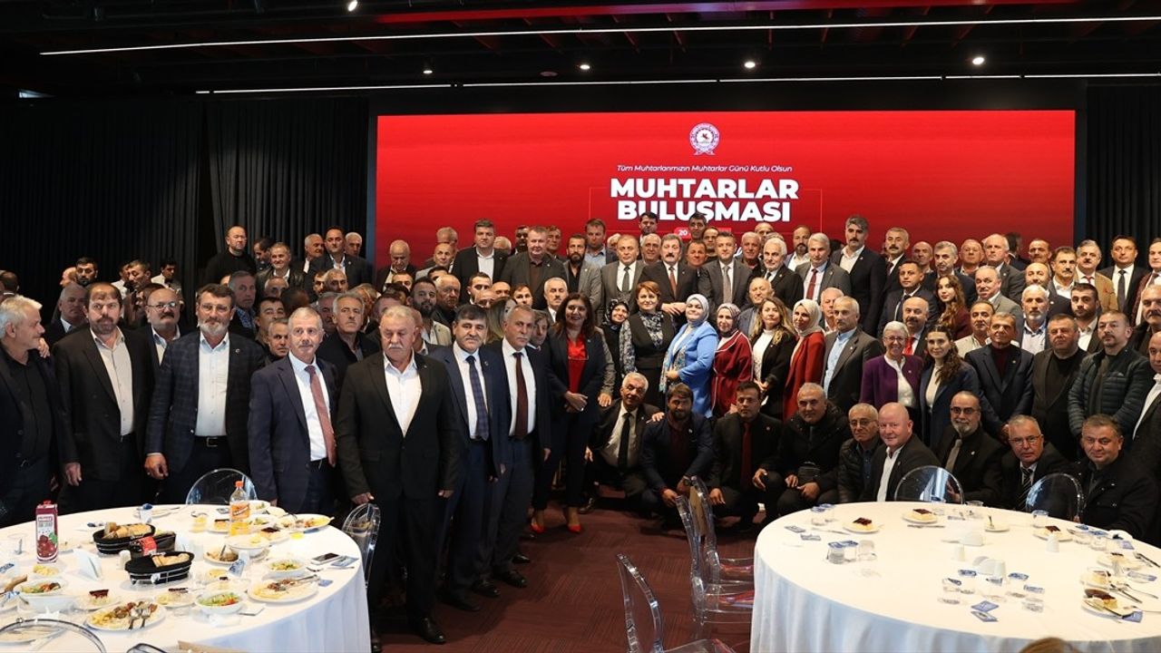 Samsun'da Muhtarlar Günü Kutlandı