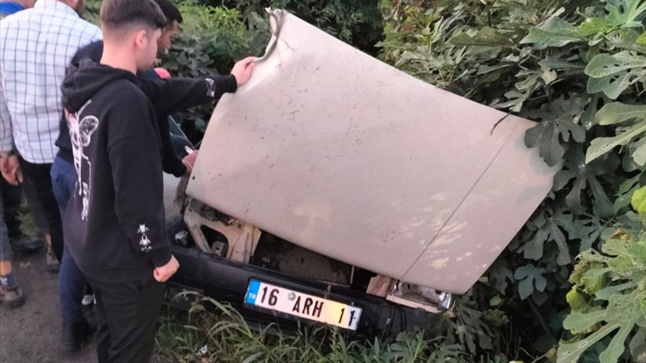Samsun'da Trafik Kazası: 2 Yaralı