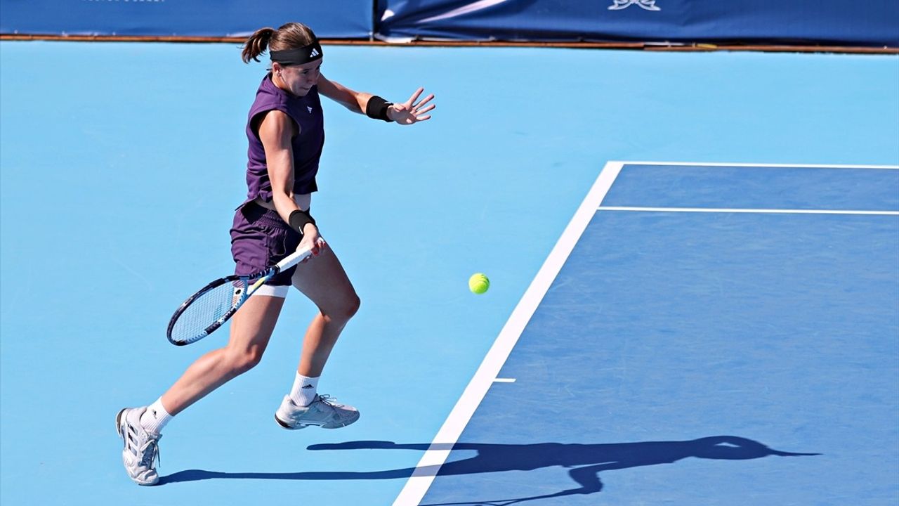 Samsun'da Uluslararası WTA 125 Tenis Turnuvası Tamamlandı