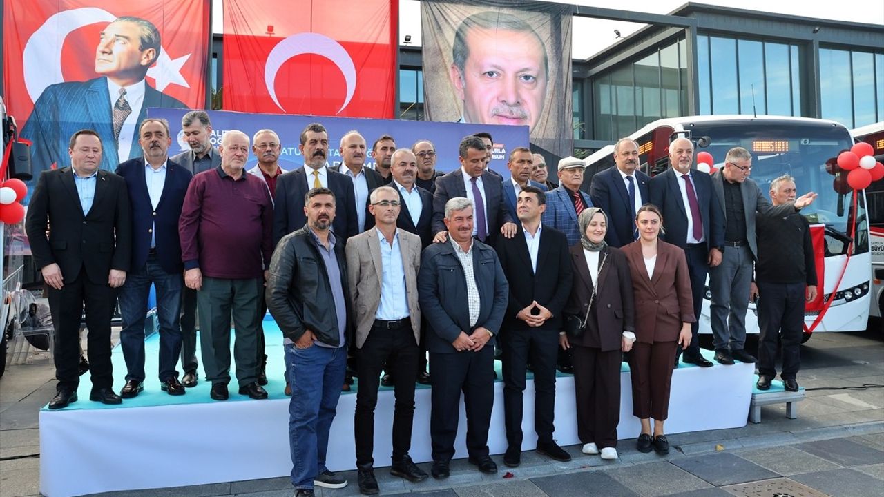 Samsun Toplu Ulaşım Sistemi Projesi Başladı