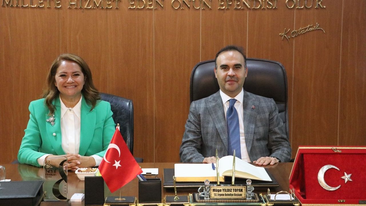 Sanayi ve Teknoloji Bakanı Kacır, Tekirdağ'daki Ziyaretlerini Tamamladı
