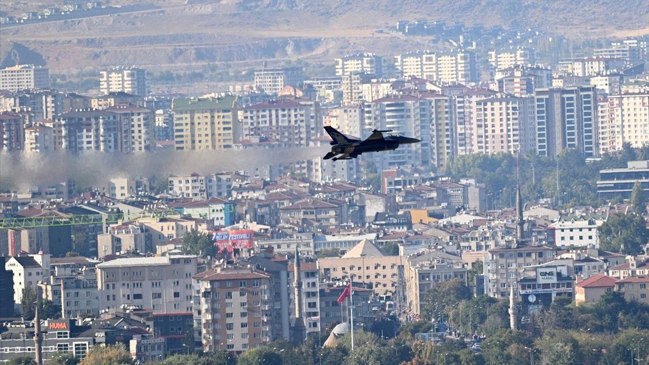 SOLOTÜRK Kayseri’de Prova Uçuşu Gerçekleştirdi