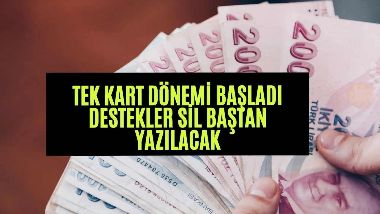 Sosyal Yardımları Baştan Yazdıracak Hamle! Tek Kartla Tüm Destekler İhtiyaç Sahiplerinin Cebinde!