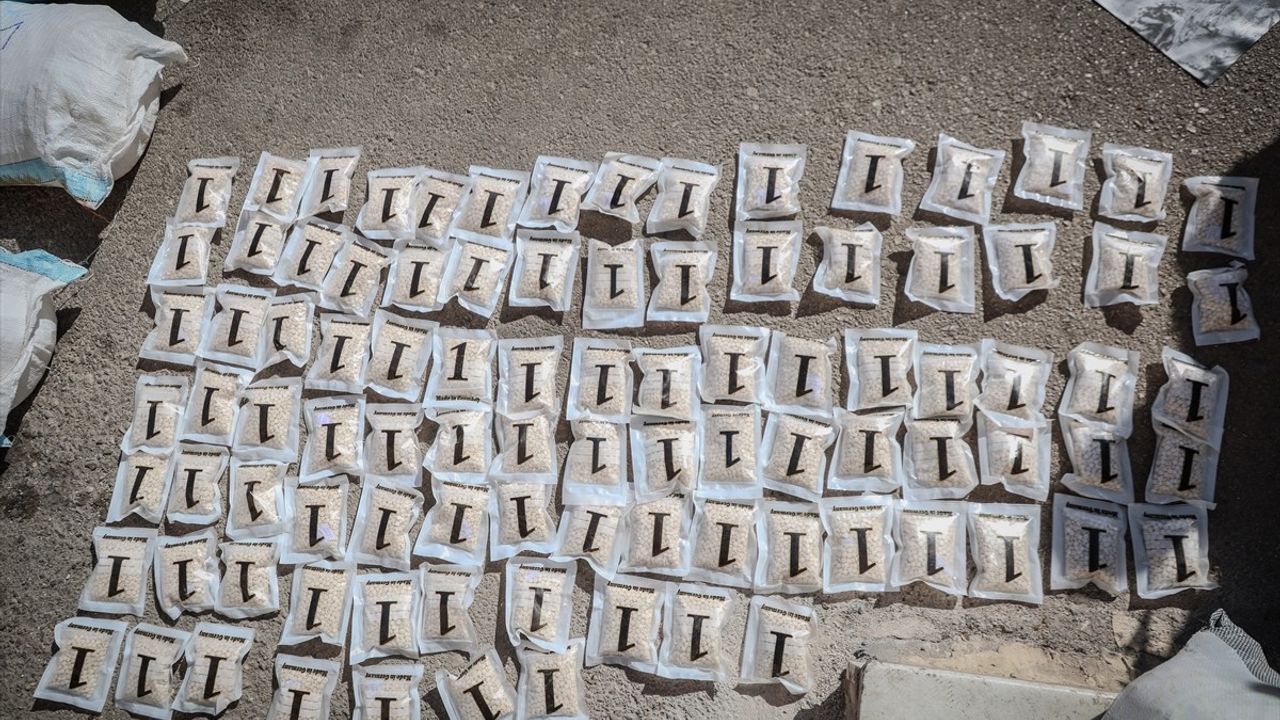 Suriye Güvenlik Güçleri Uyuşturucu Operasyonu: 11 Milyon Captagon Hapı Ele Geçirildi