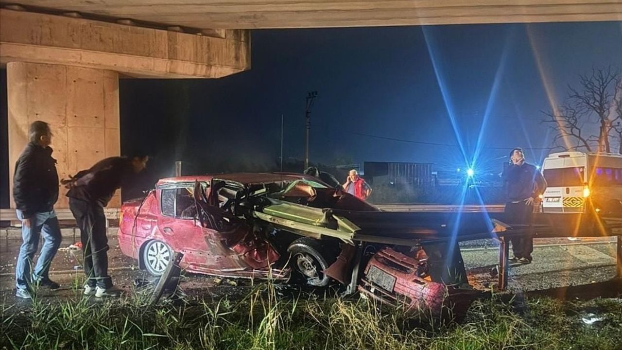 Tekirdağ'da Feci Trafik Kazası: 2 Kişi Hayatını Kaybetti