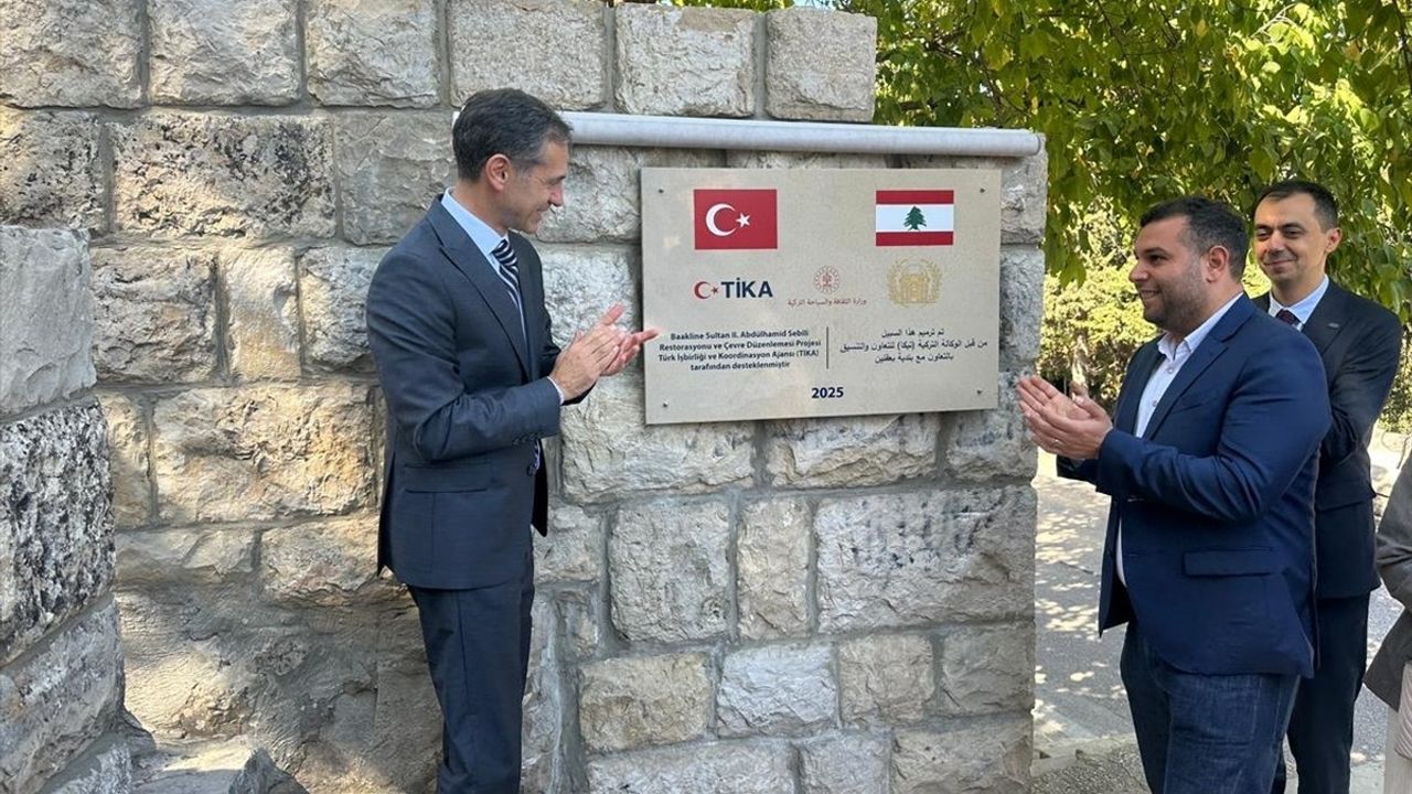 TİKA'dan Lübnan'da Tarihî Sebil Restorasyonu