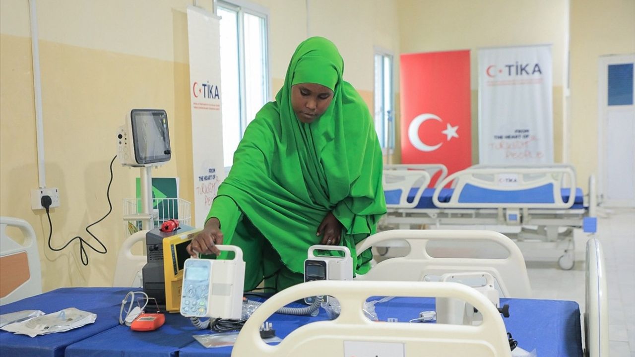 TİKA, Somali'deki Hastaneye Yüksek Teknoloji Destek Verdi