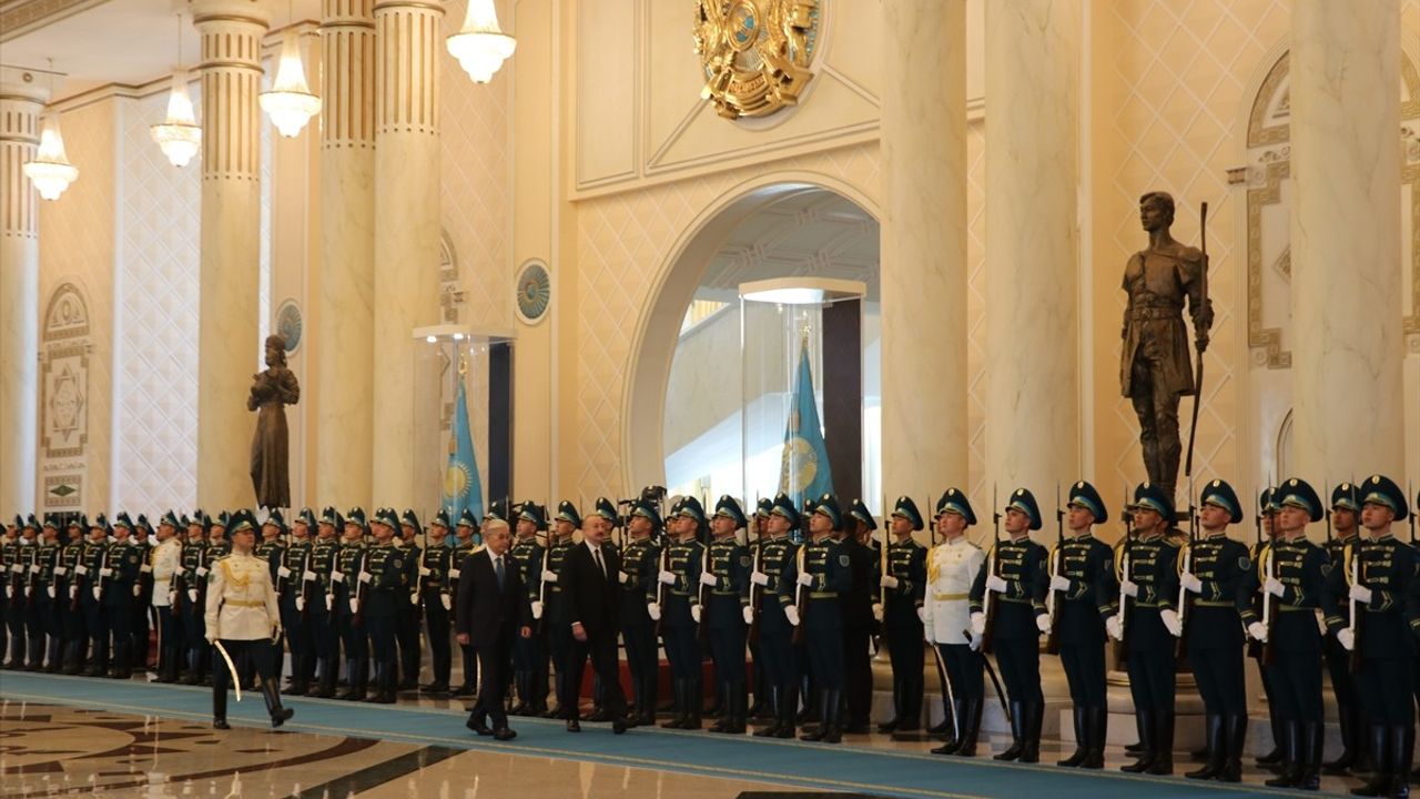 Tokayev ve Aliyev, Orta Koridor Projesi İçin Bir Araya Geldi