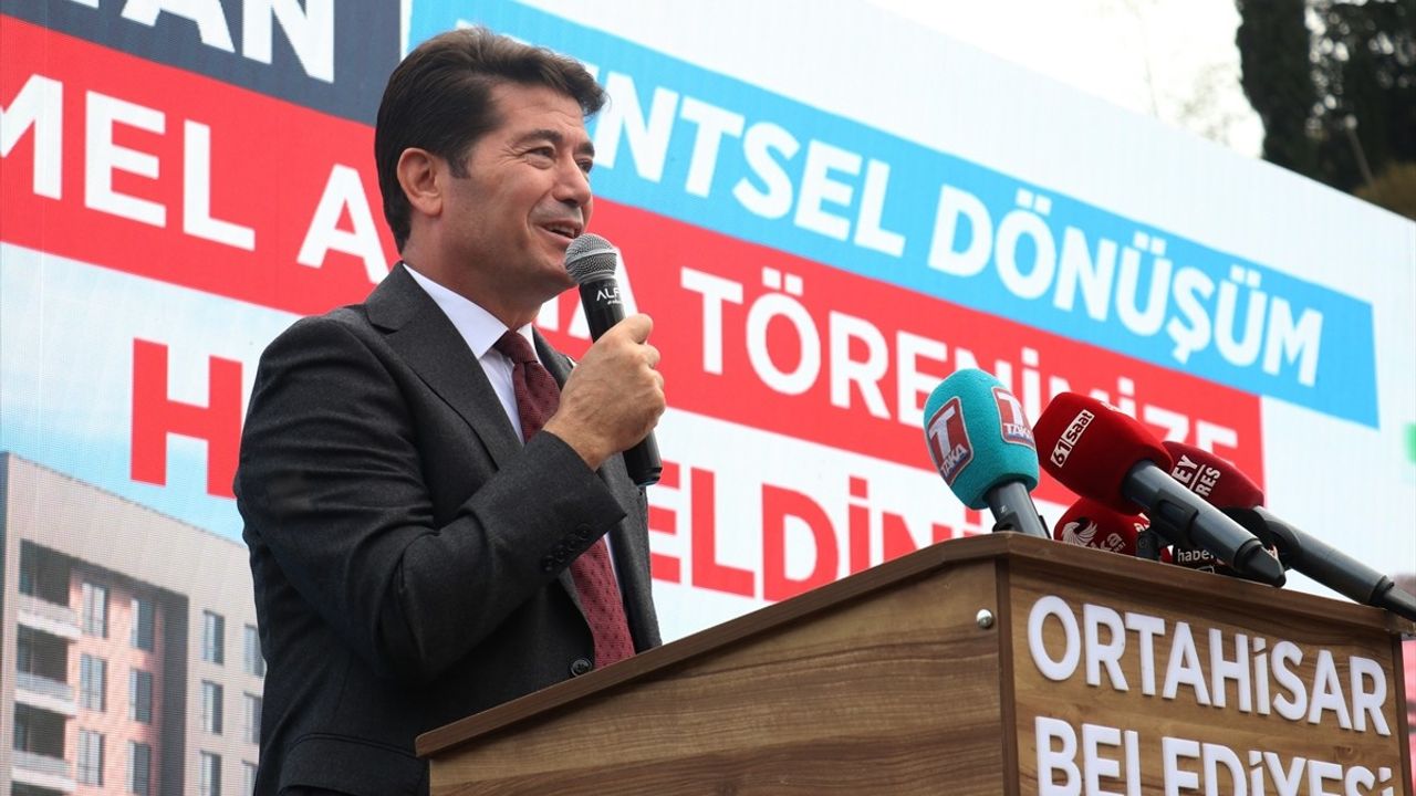 Trabzon Çağlayan Mahallesi'nde Kentsel Dönüşüm Projesinin Temeli Atıldı