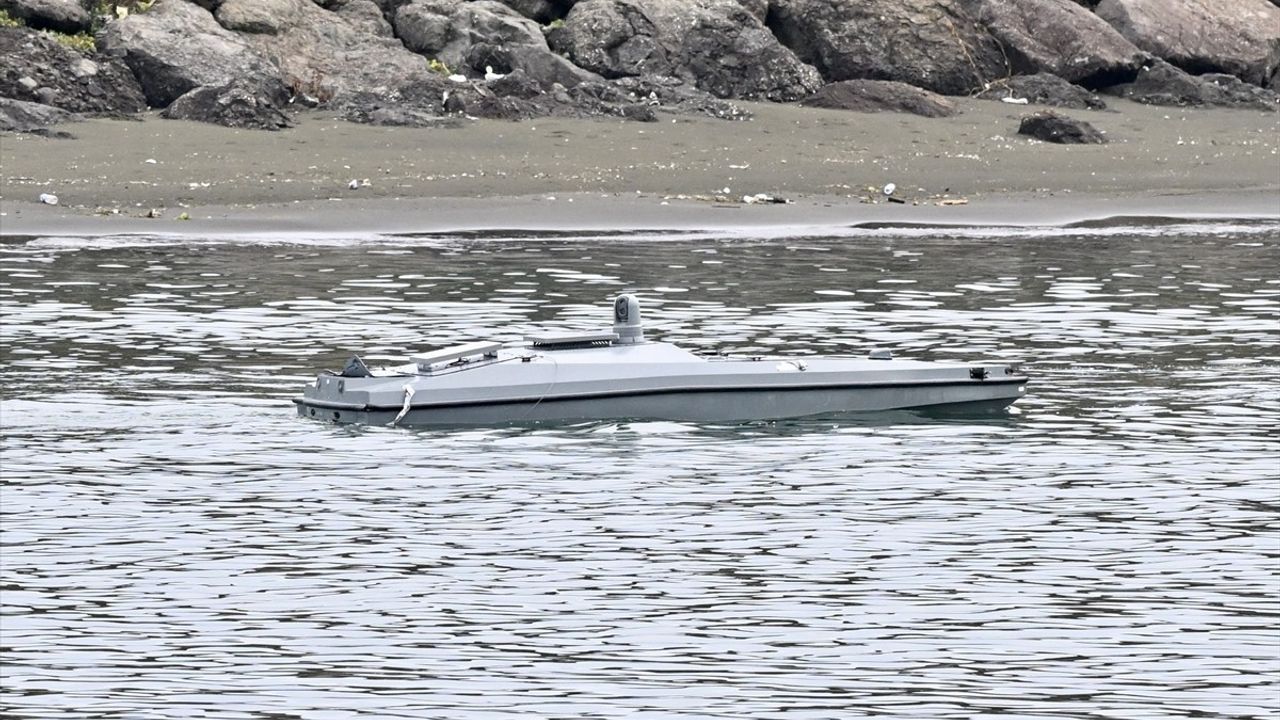 Trabzon'da Bulunan İnsansız Deniz Aracı İmha Edildi