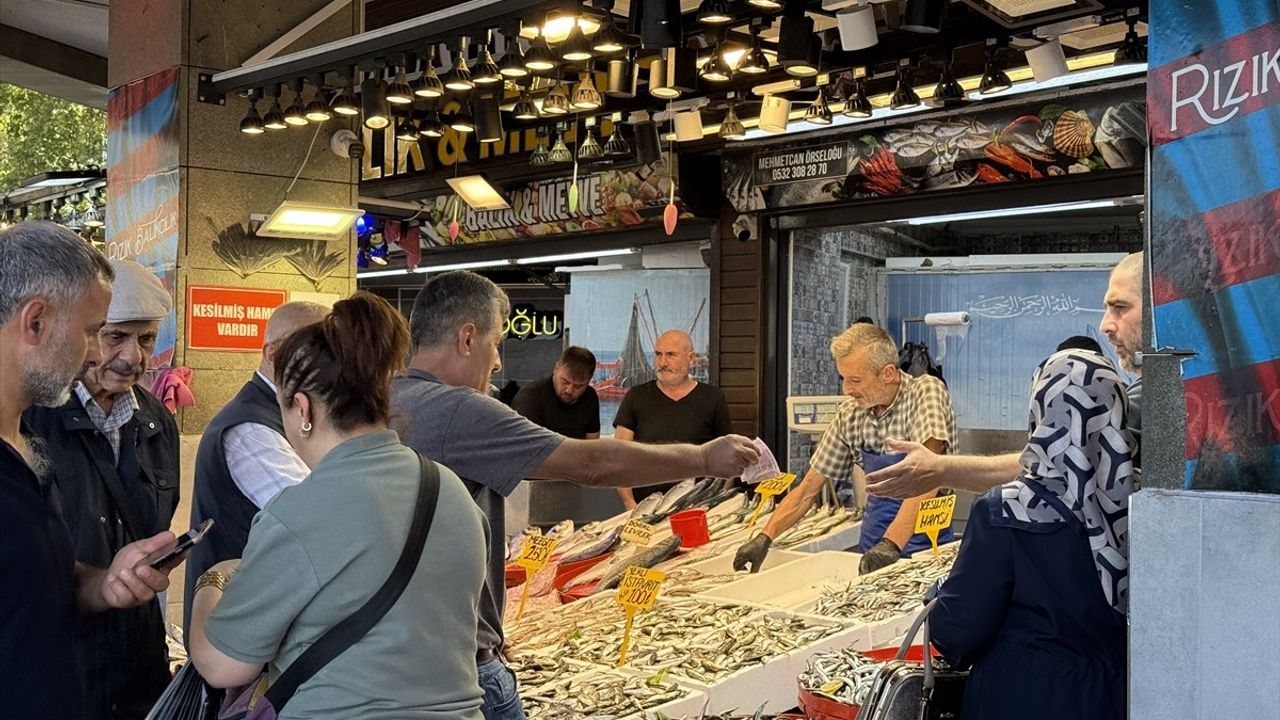 Trabzon'da İstavrit Tezgahların Gözdesi