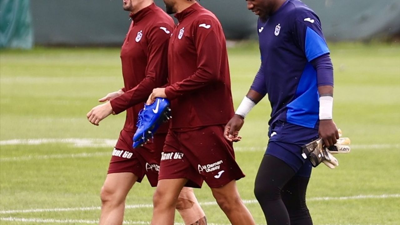 Trabzonspor'un Eyüpspor Maçı Hazırlıkları Devam Ediyor