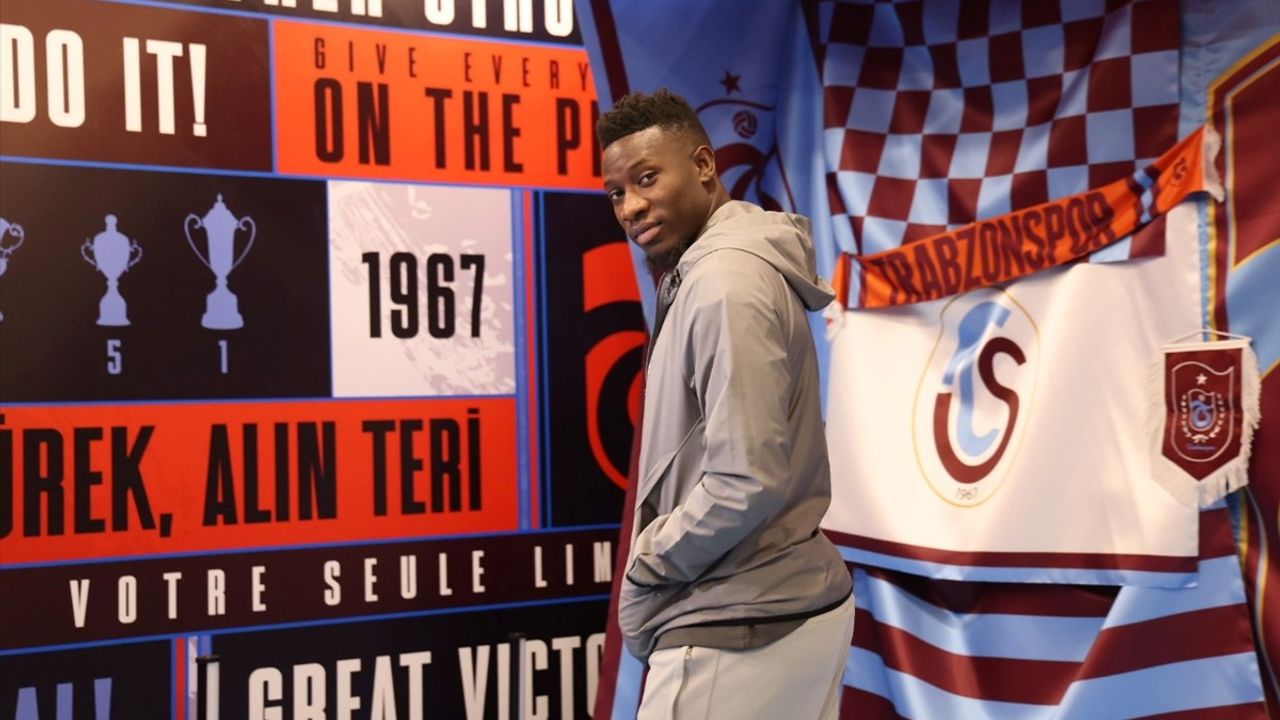 Trabzonspor'un Kalecisi Andre Onana'nın Kariyerine Dair Açıklamaları