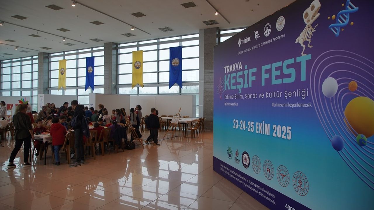 Trakya Keşif Festivali Edirne'de Başladı