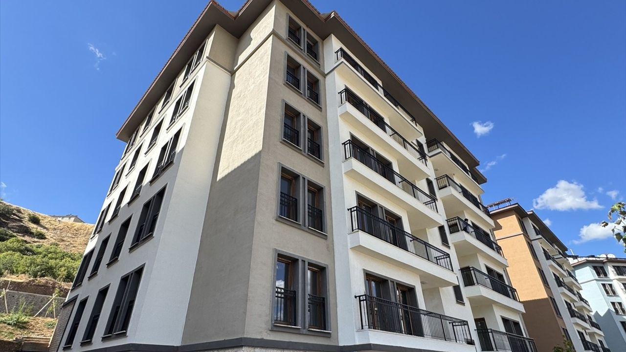 Tunceli'deki TOKİ Konutları Tamamlandı