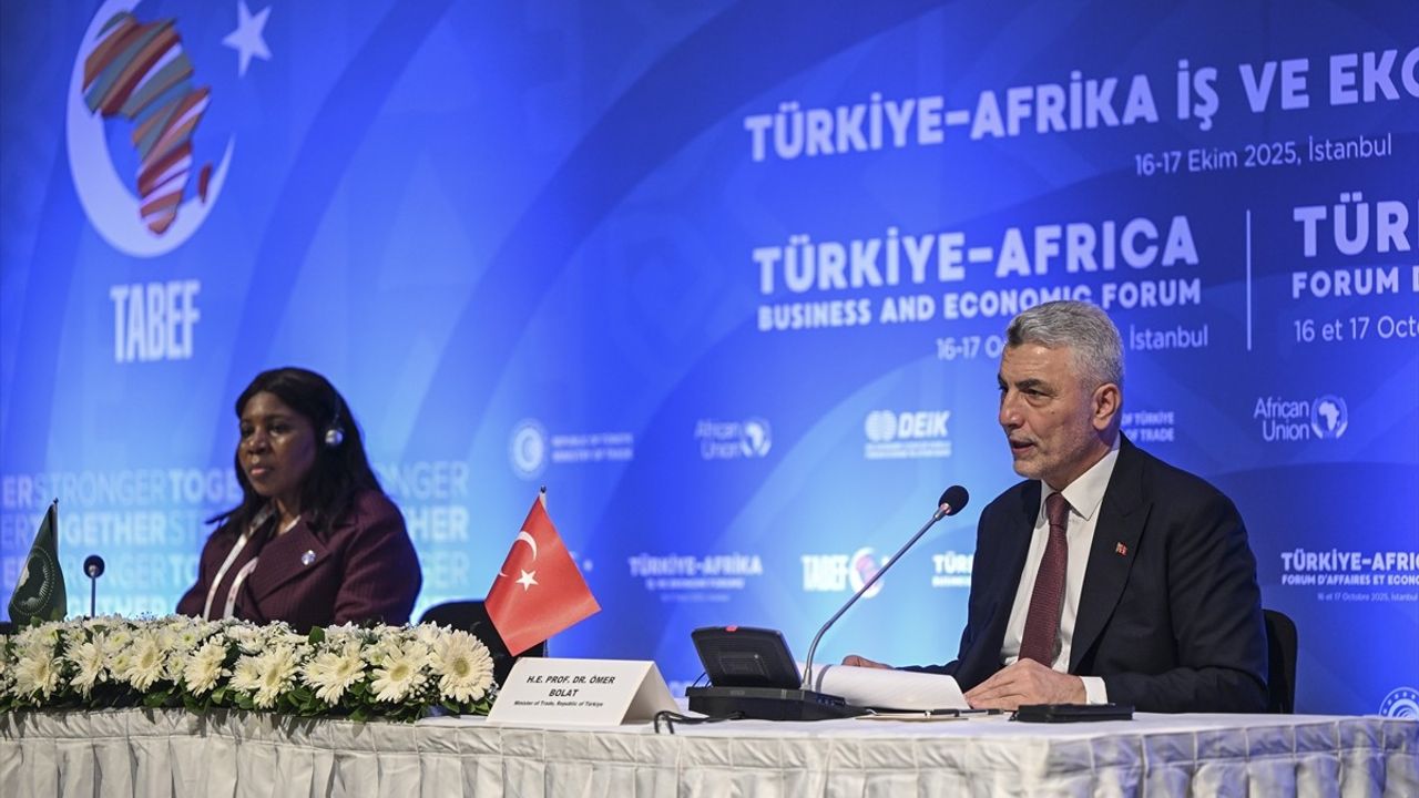 Türkiye-Afrika İş ve Ekonomi Forumu Gerçekleşti