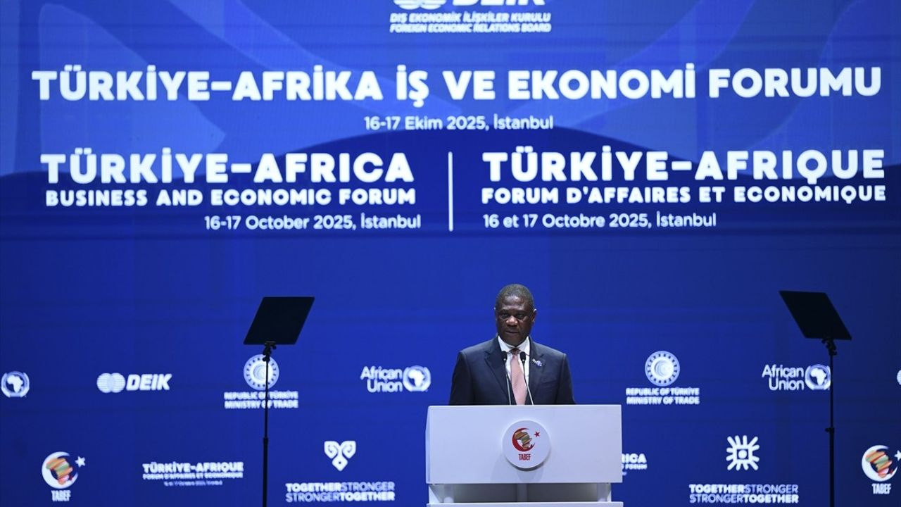 Türkiye-Afrika İş ve Ekonomi Forumu'nda Ortaklık Vurgusu