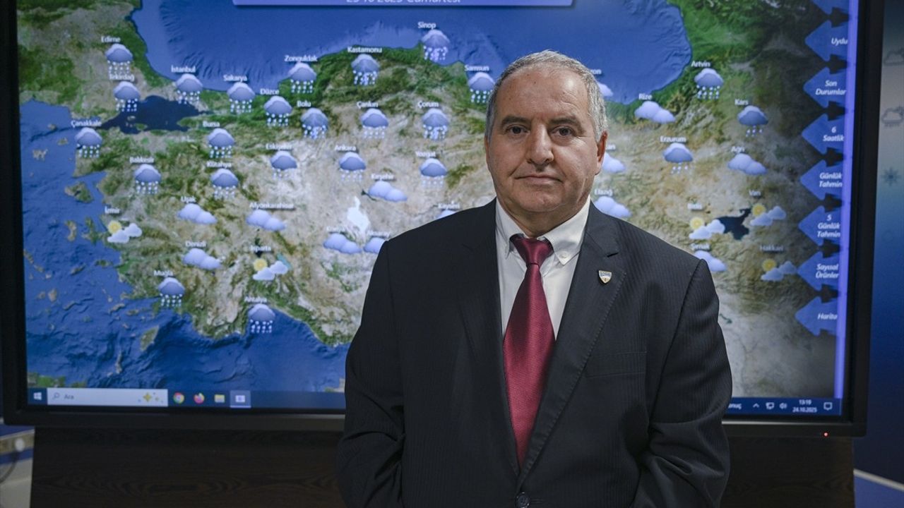 Türkiye Haftasonu Yağışlı Hava Koşulları İle Karşılaşacak
