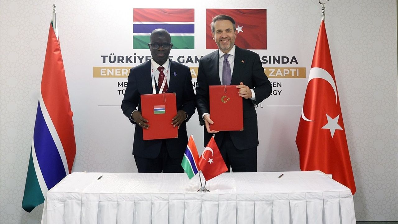 Türkiye ve Gambiya Arasında Enerji İşbirliği Anlaşması
