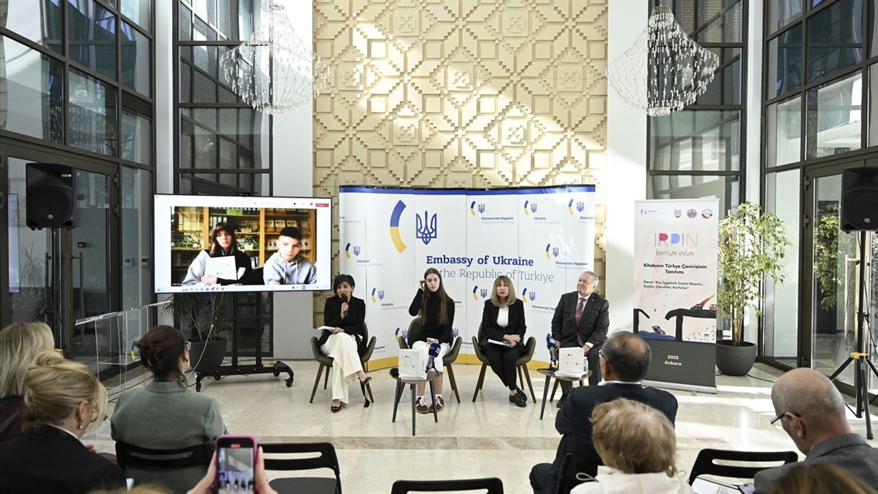 Ukrayna'nın Ankara Büyükelçiliğinden "İrpin: Benim Evim" Tanıtımı