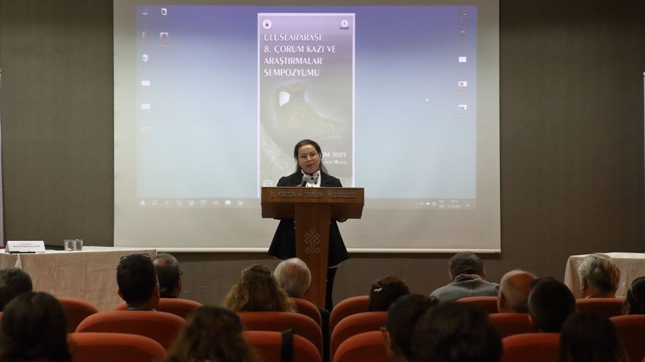 Uluslararası 8. Çorum Kazı ve Araştırmalar Sempozyumu Başladı