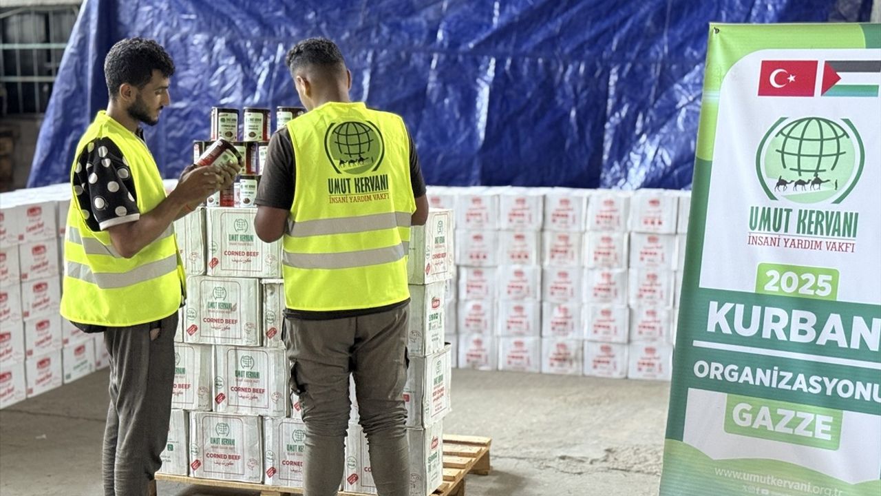 Umut Kervanı Vakfı'nın Gazze'ye Destek Faaliyetleri