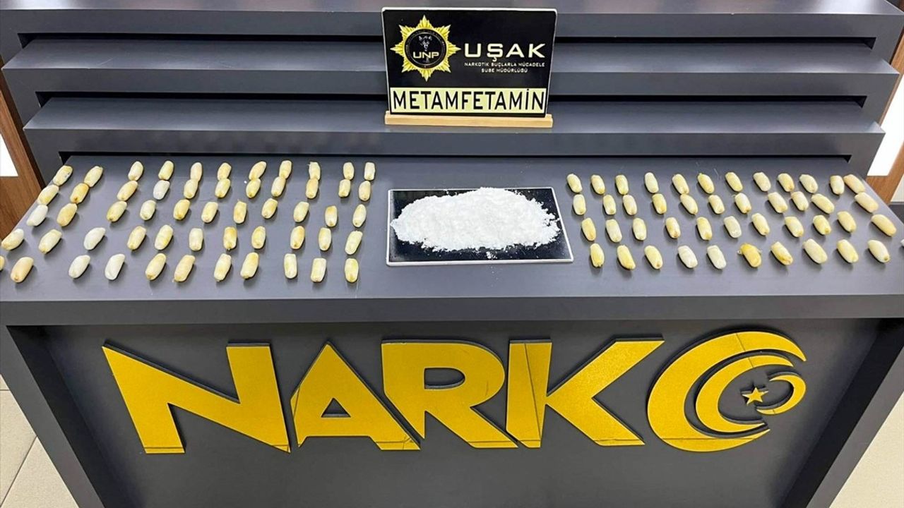 Uşak'ta Yabancı Uyruklu Üç Şüpheli Uyuşturucu İle Tutuklandı