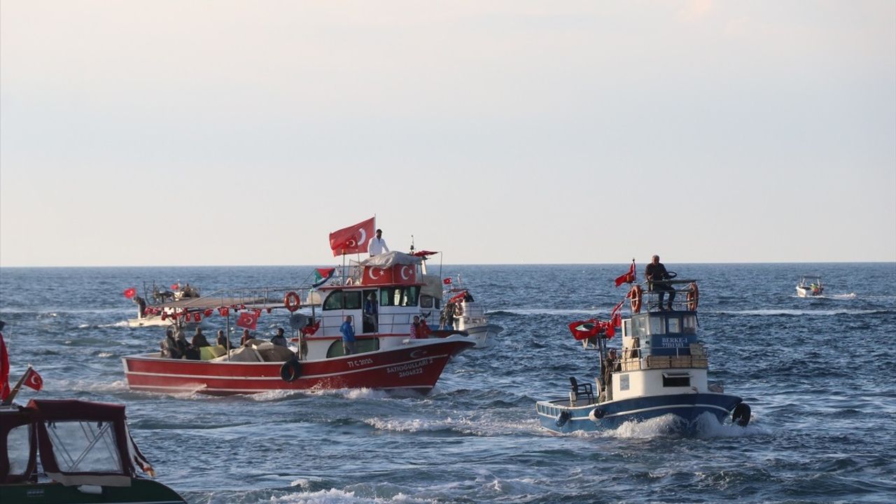 Yalova'dan Filistin'e Destek Gösterisi