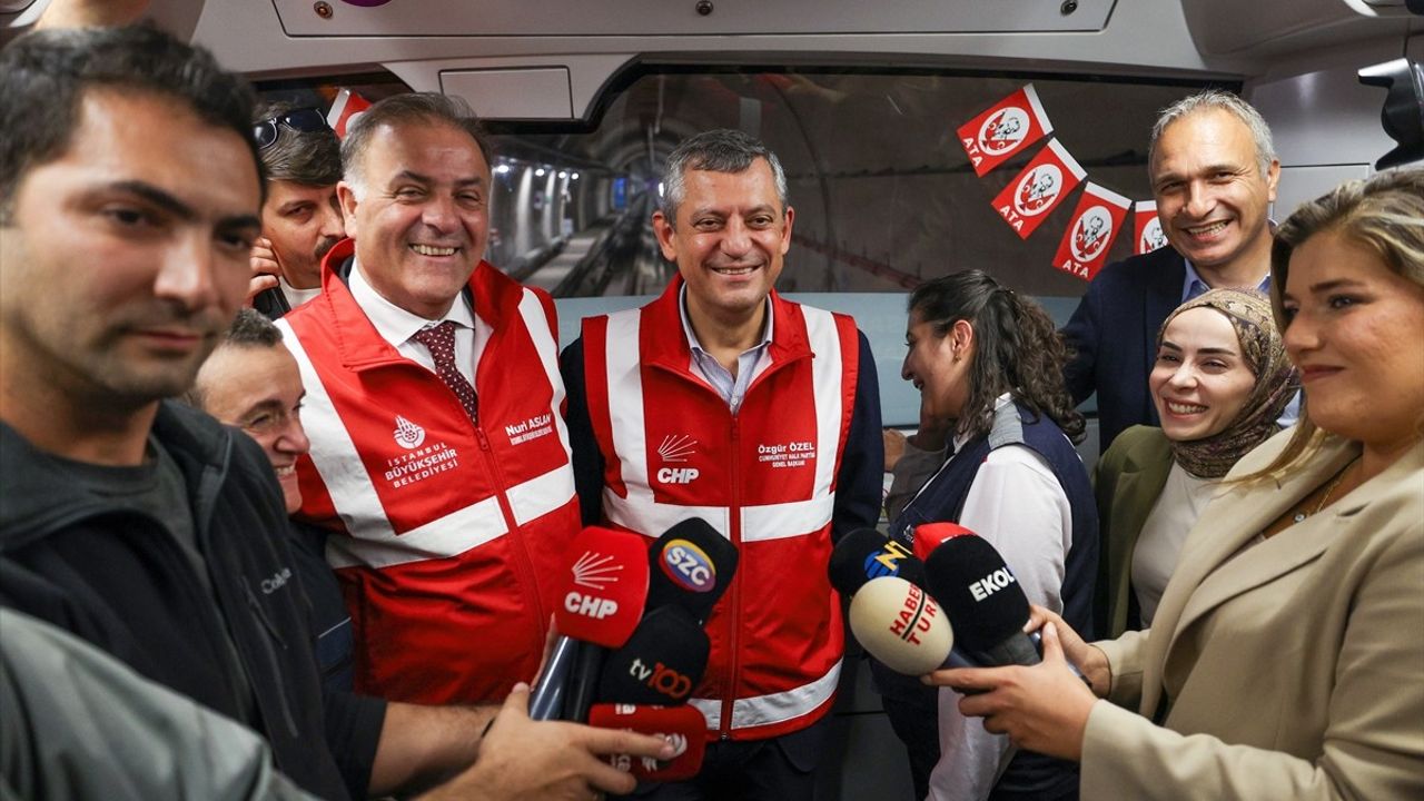 Yeni Metro Hattının Test Sürüşü Gerçekleşti