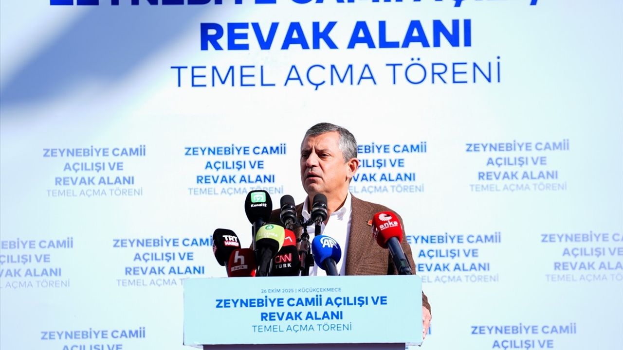 Yılmaz, Zeynebiye Camii Açılışında Dikkat Çeken Mesajlar Verdi