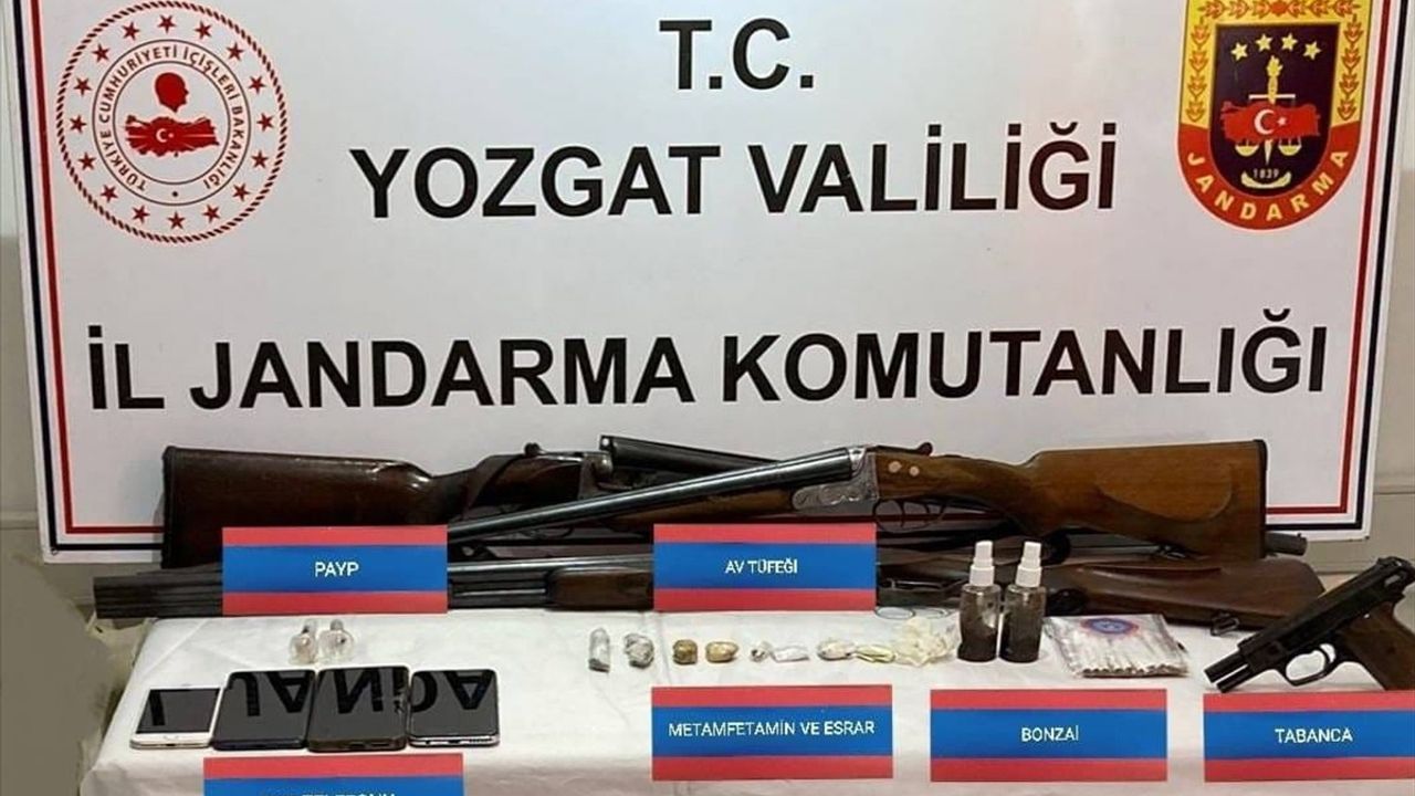 Yozgat'ta Uyuşturucu Operasyonu: 10 Şüpheliden 4'ü Tutuklandı